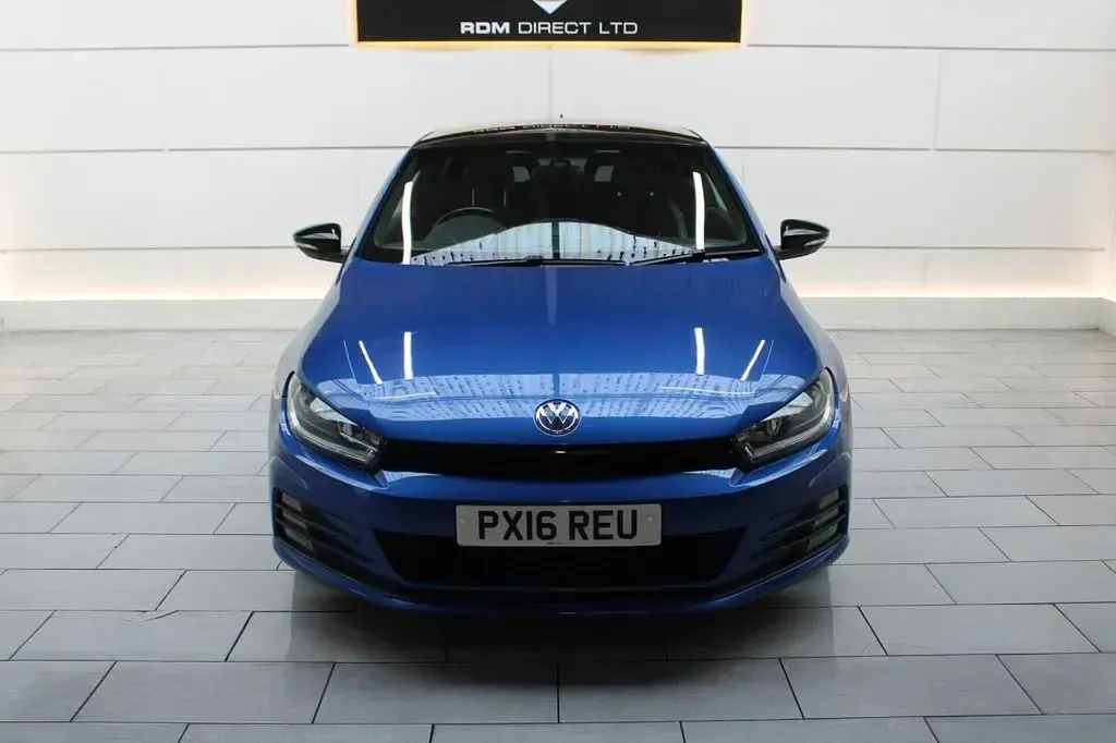 Used VW Scirocco Black Edition 2016 Blue Coupe