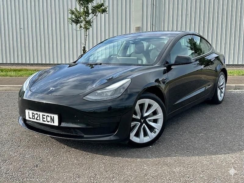 Usado Tesla Model 3 Standard Range 208 kW (283 HP) 2021 Preto Sedan
