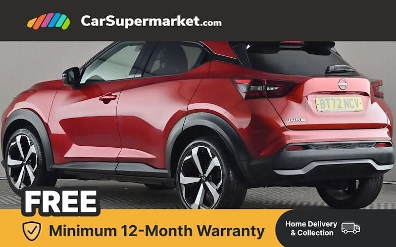 Used Nissan Juke Tekna 114 HP (83 kW) 2022 Red SUV