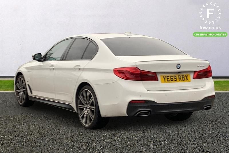 Used BMW 530e M Sport 252 HP (185 kW) 2019 White Sedan