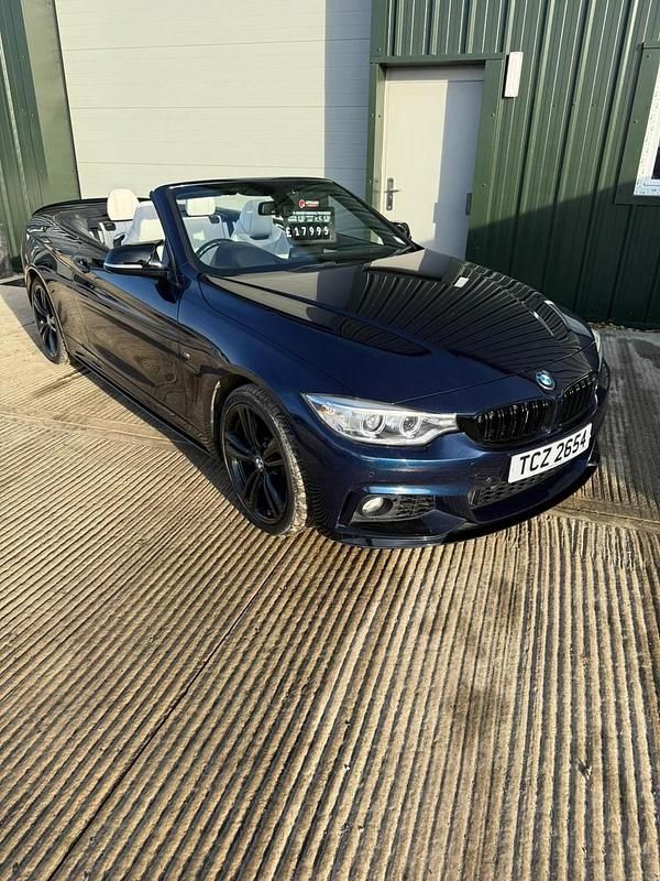 Used BMW 435 M Sport 2016 Blue Cabriolet