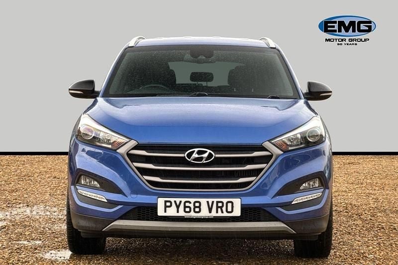 Used Hyundai Tucson GO! 177 HP (130 kW) 2019 Blue SUV