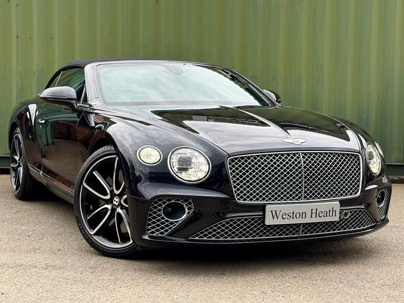 Used Bentley Continental GT Convertible 635 HP (467 kW) 2019 Black Cabriolet