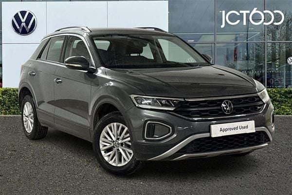 Grey Used 2023 VW T-Roc Life SUV | £16,907 (Fair price) - Image 1/4