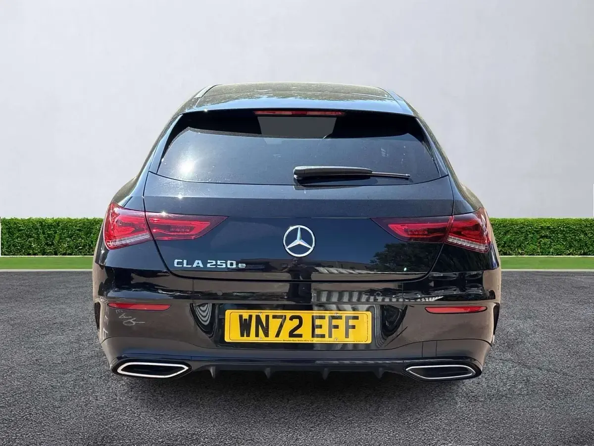 Used Mercedes CLA250e AMG Line Premium 218 HP (160 kW) 2022 Black Coupe