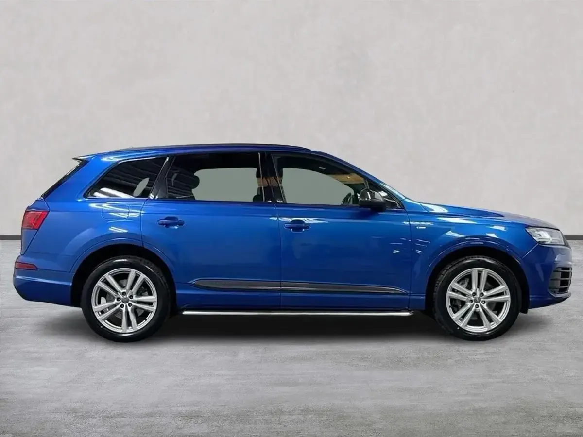 Używany Audi Q7 S-Line 272 KM (200 kW) 2018 Niebieski SUV