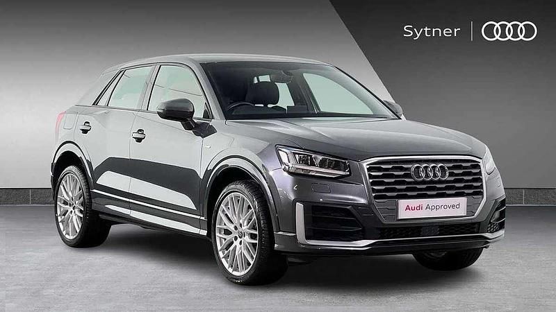 Grey Used 2019 Audi Q2 S-Line SUV | £17,750 (Fair price) - Image 1/4