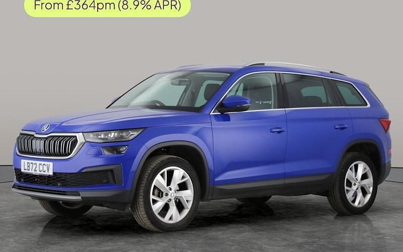 Used Skoda Kodiaq SE L 150 HP (110 kW) 2021 Blue SUV