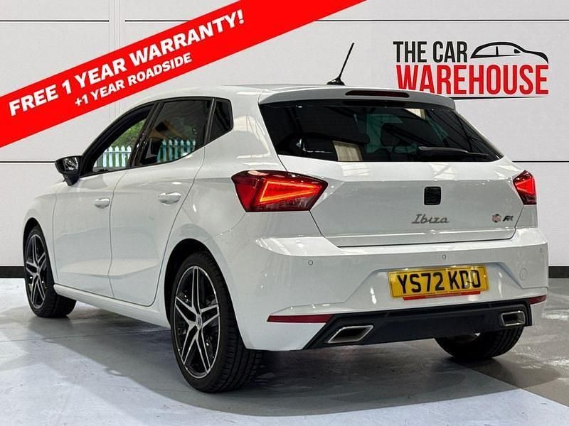 Used Seat Ibiza FR 110 HP (80 kW) 2022 White Hatchback
