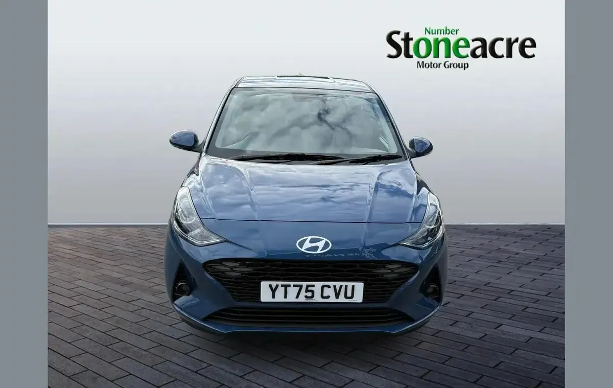 New Hyundai i10 Premium 79 HP (58 kW) 2025 Blue Hatchback
