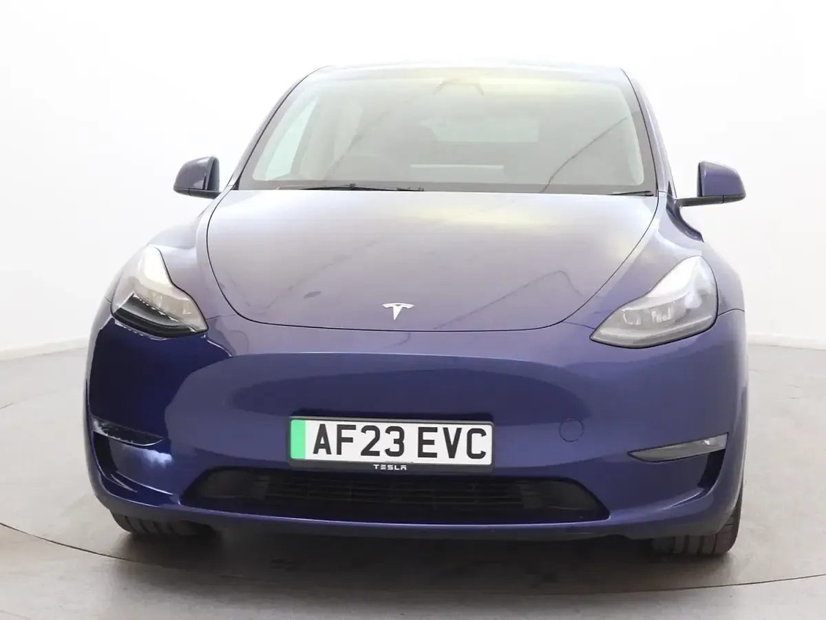 Used Tesla Model Y Long Range AWD 378 kW (514 HP) 2023 Blue SUV