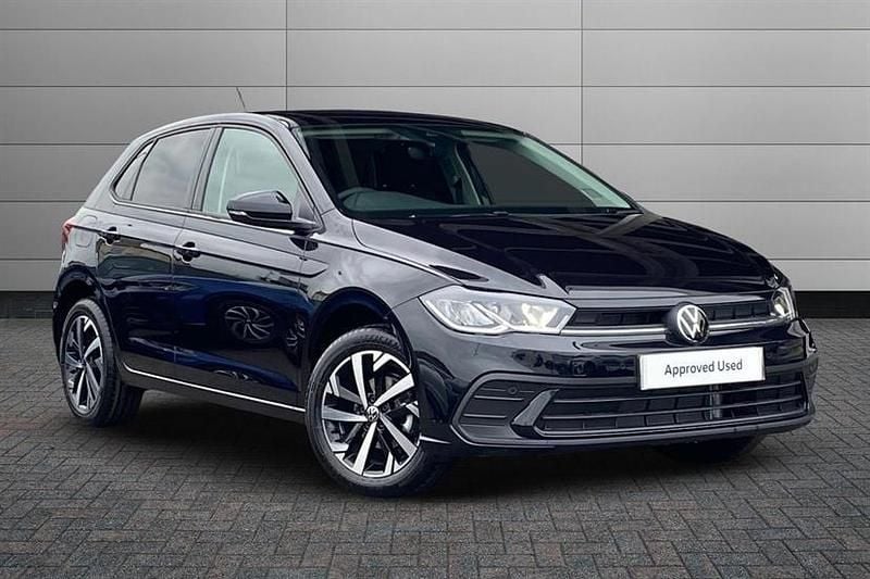 Used VW Polo Match 95 HP (69 kW) 2025 Black Hatchback