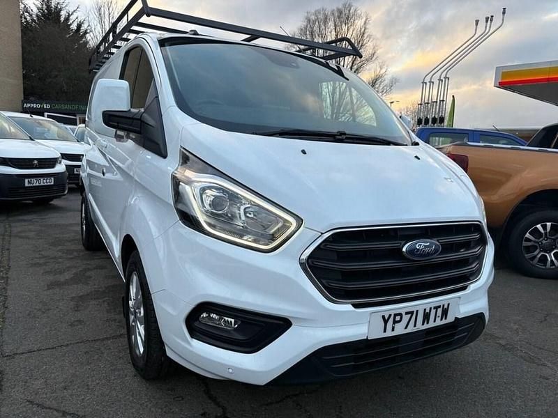 Used Ford Transit Custom Limited 130 HP (95 kW) 2021 White Van