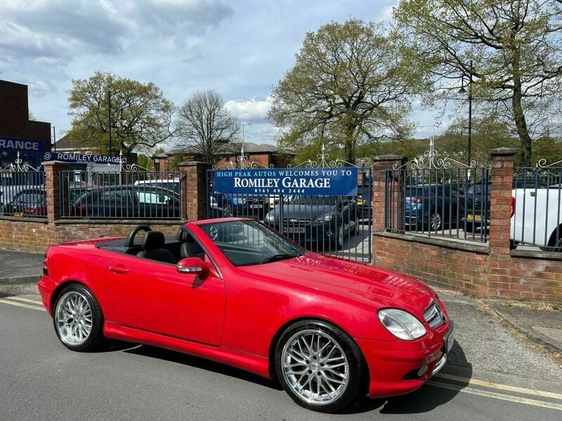 Used Mercedes SLK230 197 HP (144 kW) 2001 Red Cabriolet