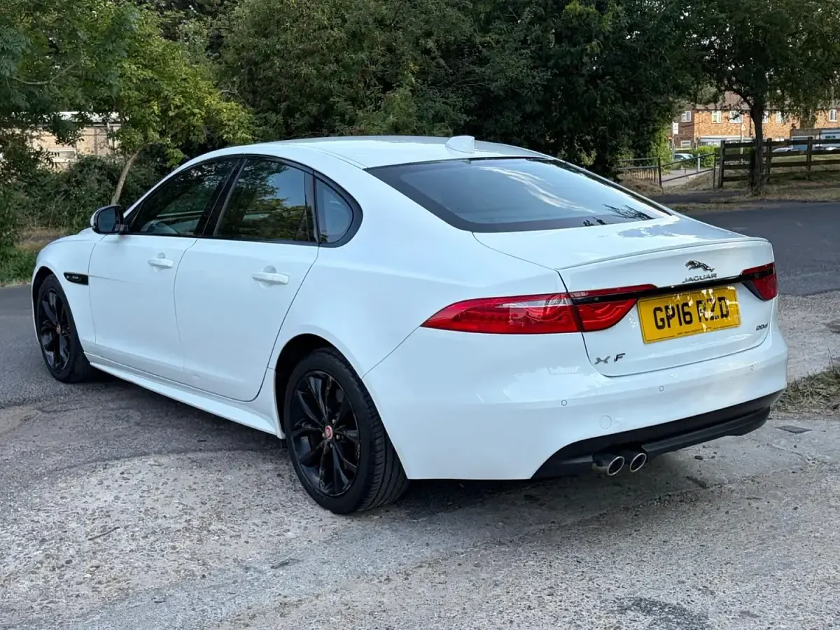 Used Jaguar XF R-Sport 180 HP (132 kW) 2016 White Sedan