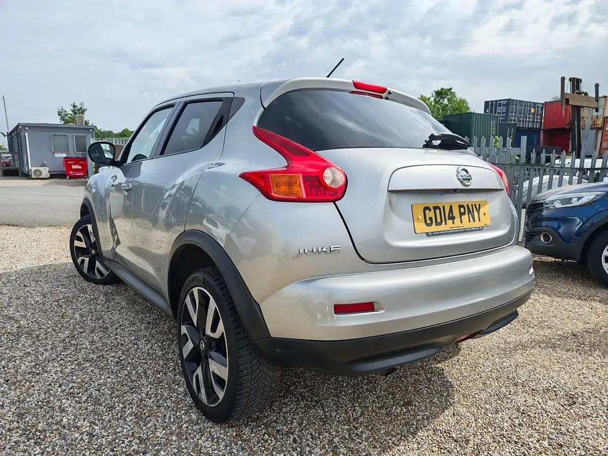 Used Nissan Juke N-TEC 2014 Silver SUV