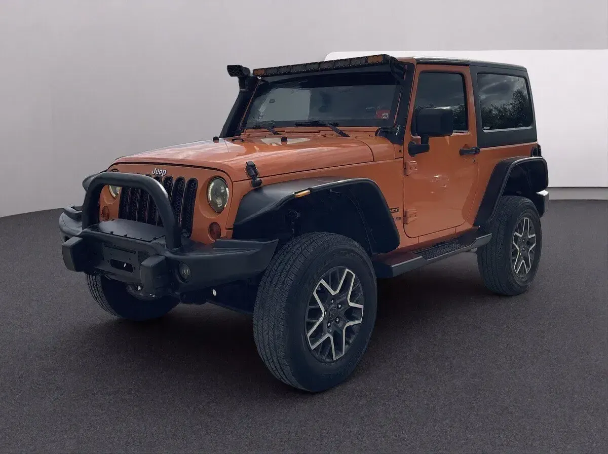Used Jeep Wrangler Sport 285 HP (209 kW) 2012 Orange SUV