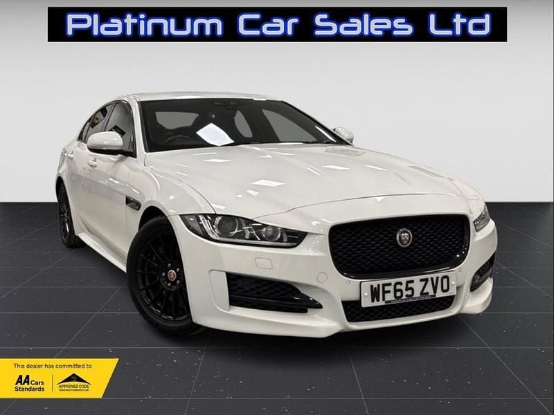 White Used 2015 Jaguar XE R-Sport Sedan | £9,495 (Expensive) - Image 1/4