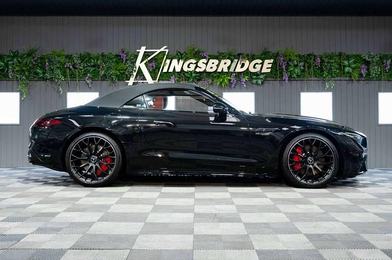 Used Mercedes SL55 AMG Premium Plus 469 HP (344 kW) 2023 Black Cabriolet
