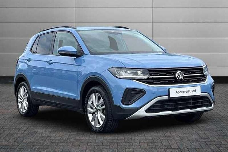 Clear blue Used 2024 VW T-Cross Match SUV | £20,950 - Image 1/4