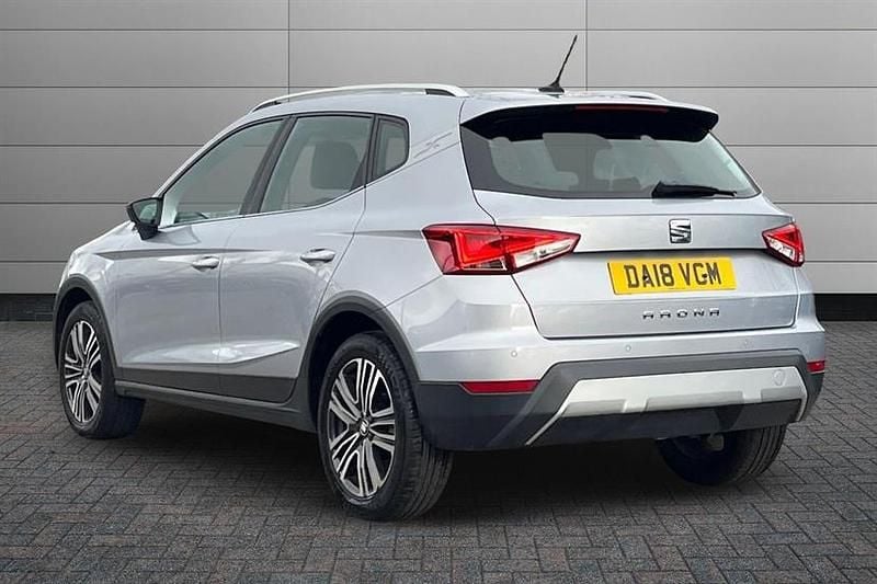 Used Seat Arona XCELLENCE 115 HP (84 kW) 2018 Silver SUV