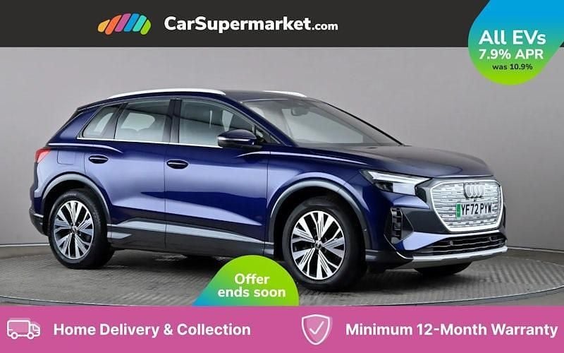 Used 2023 Audi Q4 e-tron Sport SUV | £20,897 (Good price) - Image 1/3