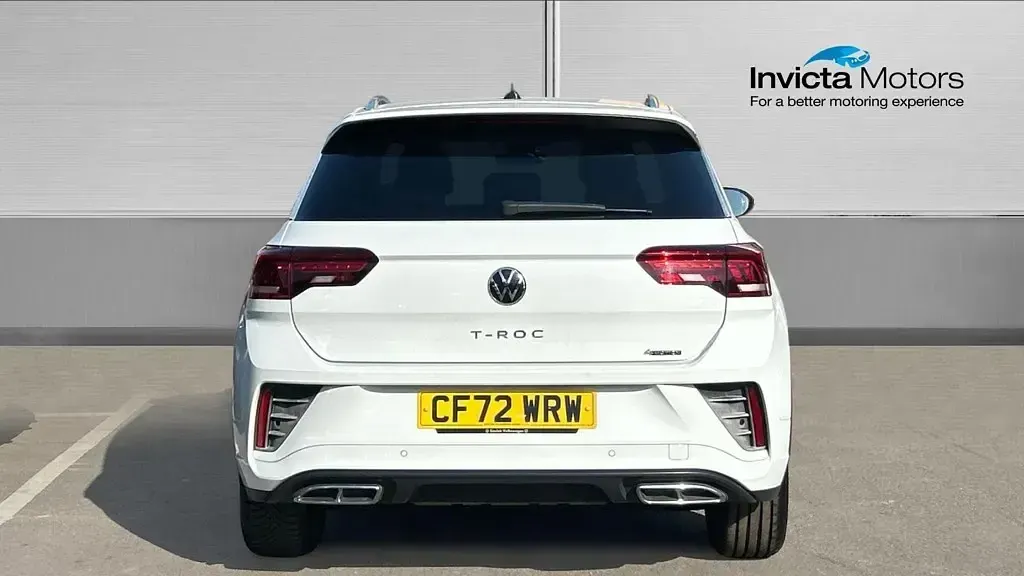 Used VW T-Roc R-line 190 HP (139 kW) 2023 White SUV