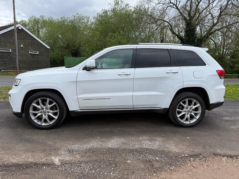Used Jeep Grand Cherokee Summit 243 HP (178 kW) 2015 White SUV