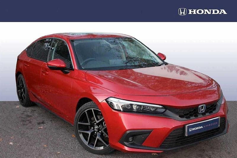 Red Used 2024 Honda Civic Advance Hatchback | £28,950 (A bit pricey) - Image 1/4