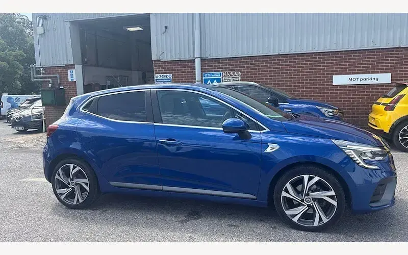 Used Renault Clio RS Line 131 HP (96 kW) 2020 Blue Hatchback
