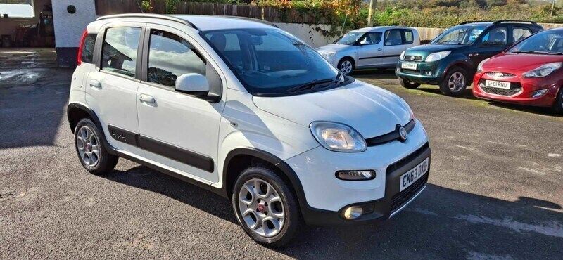 White Used 2013 Fiat Panda 4x4 Hatchback | £1,995 - Image 1/4