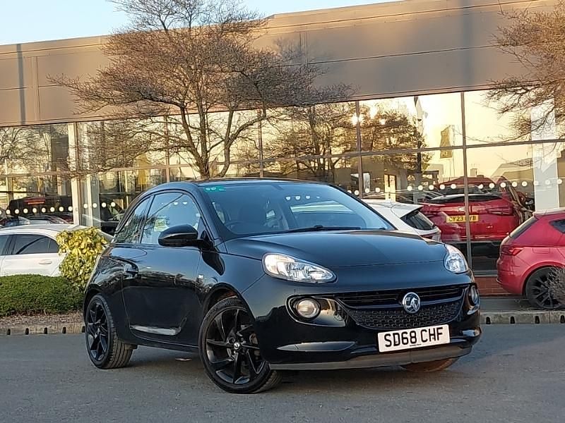 Used Vauxhall Adam 70 HP (51 kW) 2018 Black Hatchback