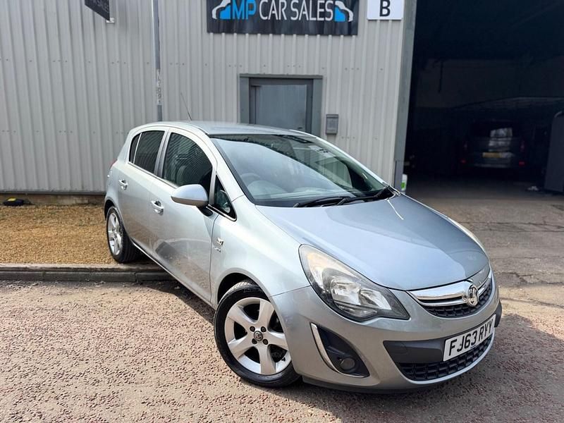 Used Vauxhall Corsa 100 HP (73 kW) 2013 Silver Hatchback