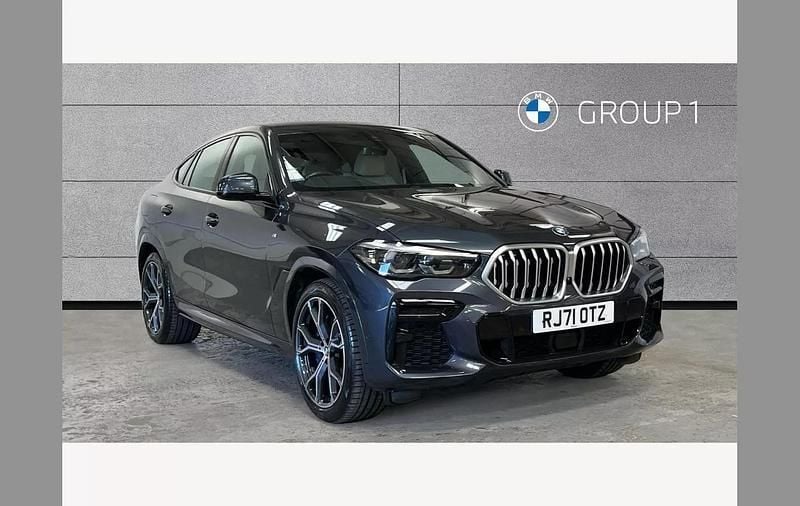 Grey Used 2022 BMW X6 M Sport SUV | £45,095 - Image 1/4