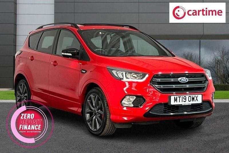 Red Used 2019 Ford Kuga ST-Line SUV | £12,750 (Fair price) - Image 1/4