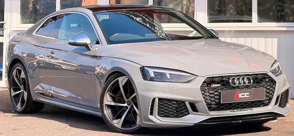 Used Audi RS5 Basis 450 HP (330 kW) 2018 Grey Coupe