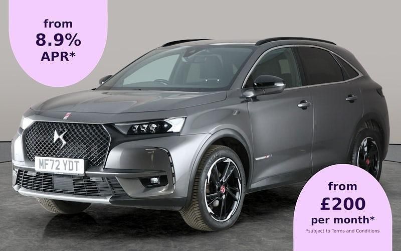 Grey Used 2021 DS Automobiles DS7 Crossback Performance Line Plus SUV | £14,807 (Fair price) - Image 1/2