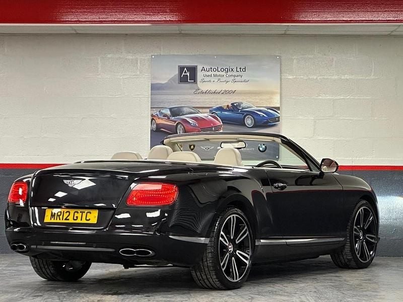 Used Bentley Continental GT Convertible 2012 Black Cabriolet