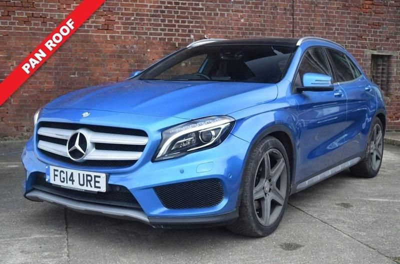 Blue Used 2014 Mercedes GLA250 AMG line SUV | £9,280 (Fair price) - Image 1/4