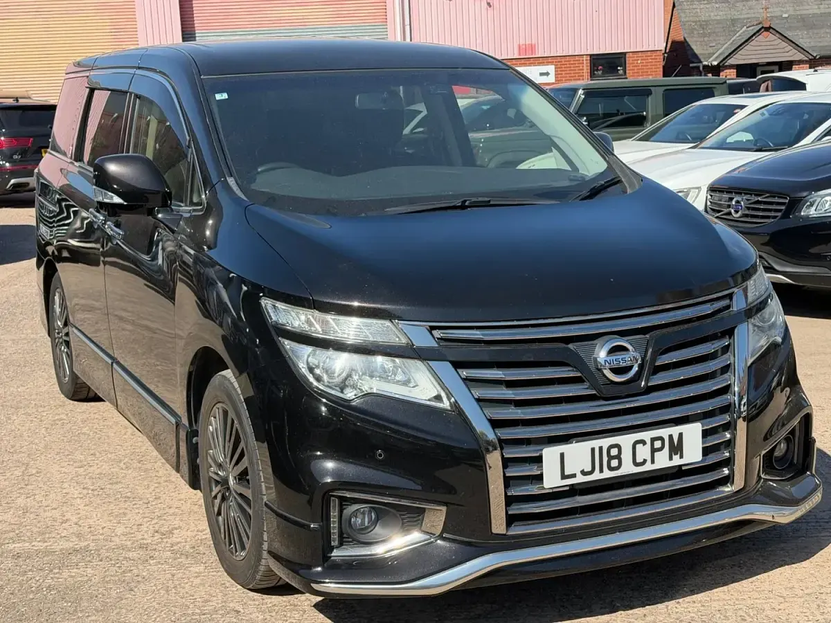 Used Nissan Elgrand 2018 Black MPV