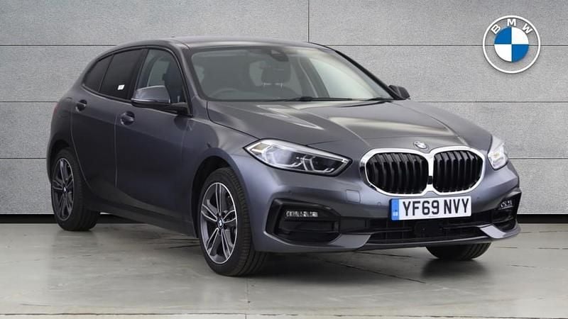 Used BMW 118 Sport Line 138 HP (101 kW) 2019 Grey Hatchback