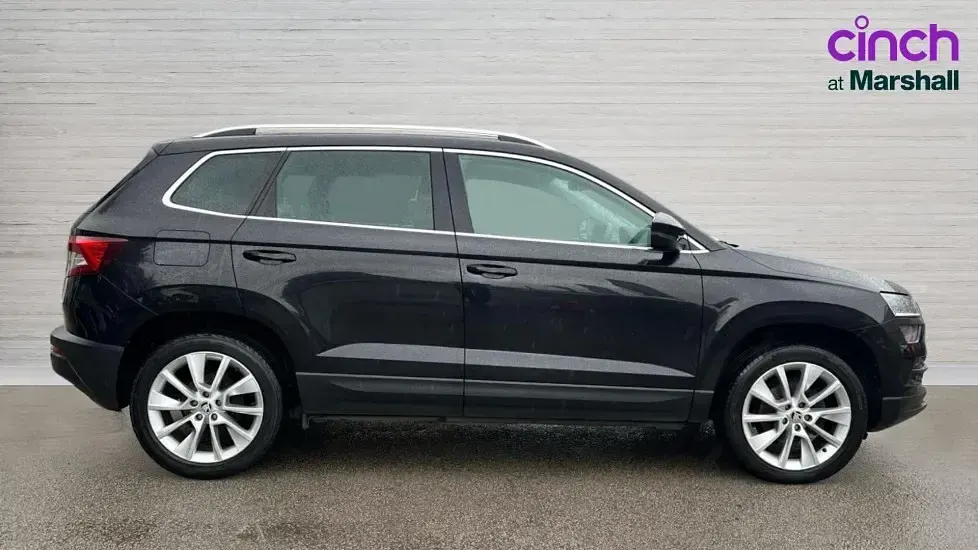 Used Skoda Karoq SE L 150 HP (110 kW) 2019 Black SUV
