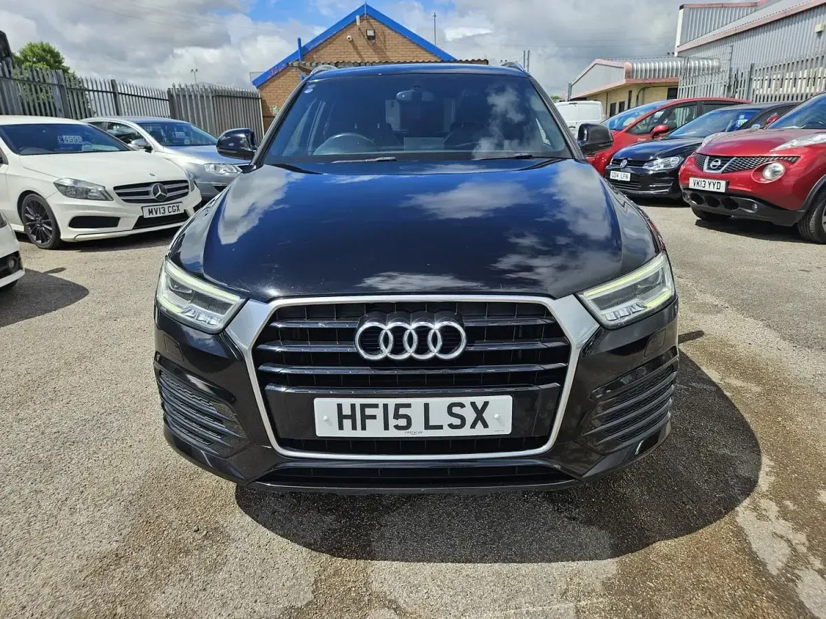 Used Audi Q3 S-Line 150 HP (110 kW) 2015 Black SUV