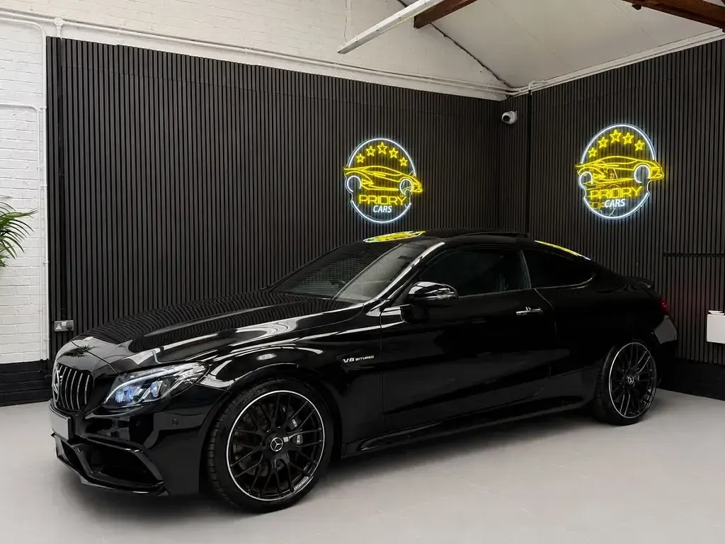 Used Mercedes C63 AMG Premium 2016 Black Coupe