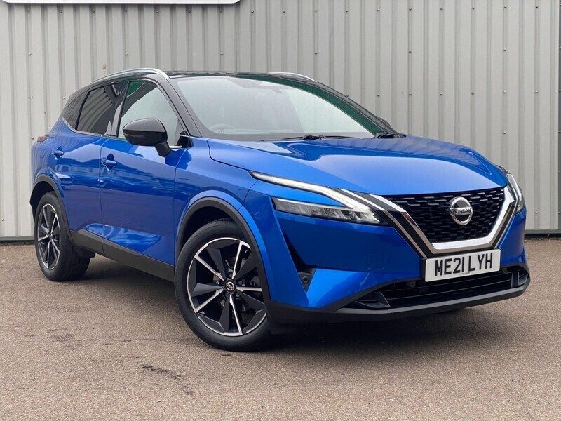 Blue Used 2021 Nissan Qashqai Tekna SUV | £21,500 (Expensive) - Image 1/4