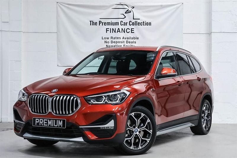 Sunset orange Used 2022 BMW X1 xLine SUV | £23,890 - Image 1/4