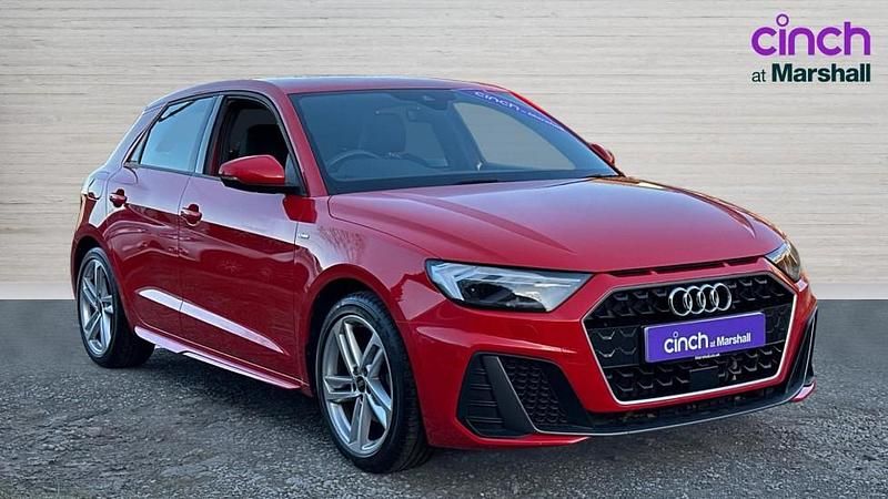 Red Used 2022 Audi A1 S-Line Hatchback | £17,447 (Fair price) - Image 1/4