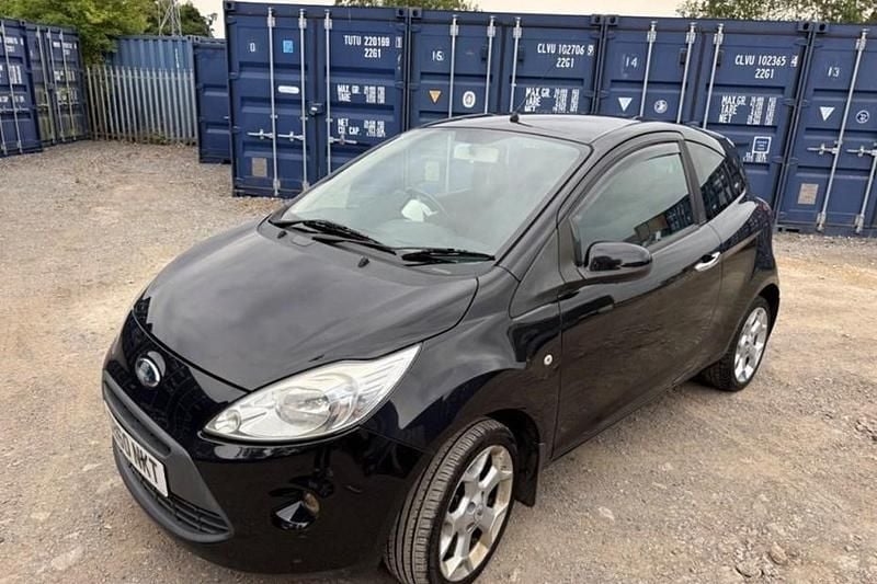 Black Used 2010 Ford Ka Zetec Hatchback | £1,795 (Good price) - Image 1/1