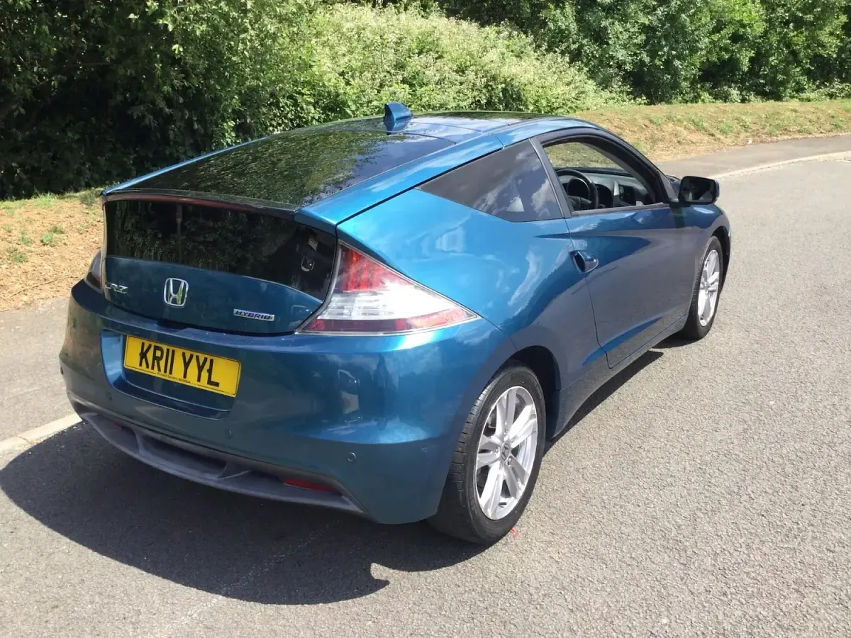Used Honda CR-Z Hybrid 124 HP (91 kW) 2011 Blue Coupe