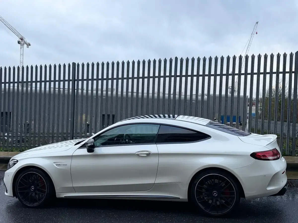 Used Mercedes C63 AMG Premium Plus 2020 White Coupe